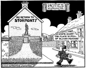 Stormont Cartoon