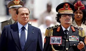 Gaddafi&Berlusconi
