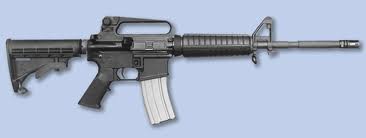The Bushmaster M4 Carbine, used at Newtwon, aka the AR-15 or Armalite rifle