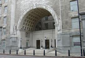 "Abandon Hope All Ye Who Enter' - the entrance to MI5's London headquarters