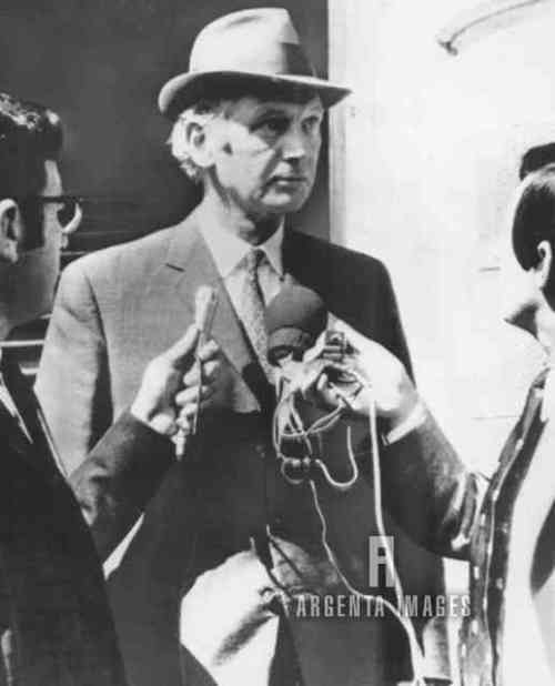 Irish prime minister Jack Lynch