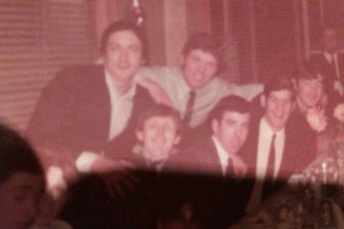 PJ, standing far left