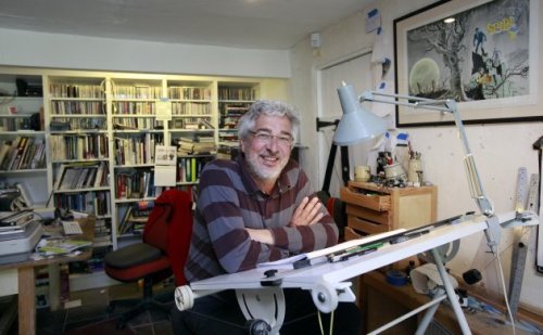 Martyn Turner - his cartoon has been censored by the Irish Times