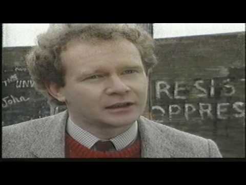 Martin McGuionness - IRA Chief of Staff when Brendan Megraw was disappeared