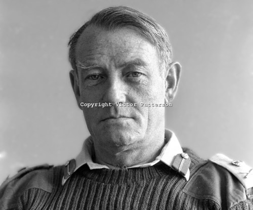 General Sir Frank King, British GOC in Northern Ireland in 1973