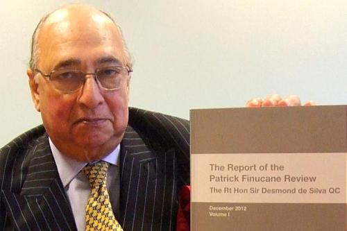 Sir Desmond de Silva: 