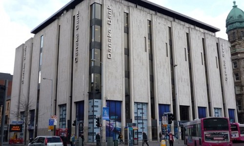 The former Northern Bank in Belfast City centre