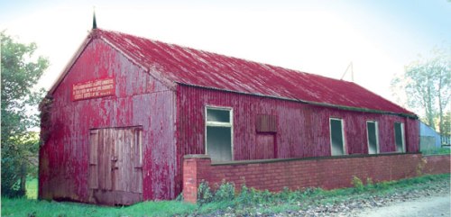 The Scrabo Hall, circa 1906, not long after the church was founded