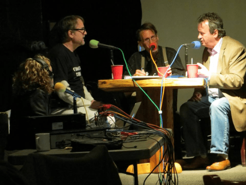 Gerry Conlon (r) interviewed on WBAI by Sandy & John McDonagh